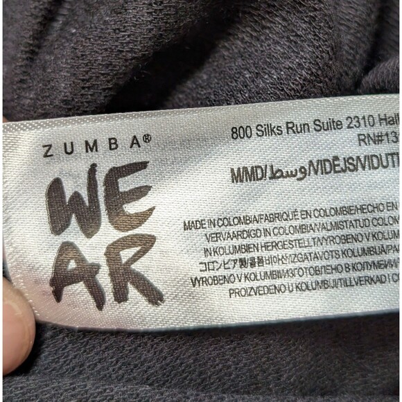 NWT Zumba Instructor Size M Dance Get Down Racerback Tank Dance Gym - Picture 7 of 9